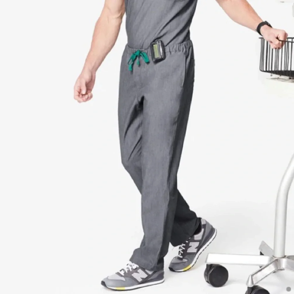 Figs Gray Pisco Basic Scrub Pants Mens Size XS